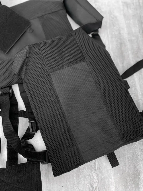 Тактическая плитоноска Function k6 п5-1 (без плит) Черный Винница - изображение 6