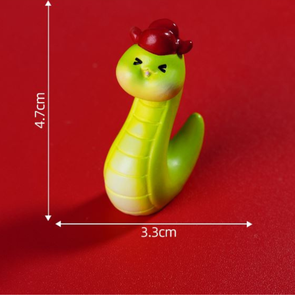 Фігурка Змія 2.8 х 3.8 см для мініатюри та поробок Одеса - фото 16