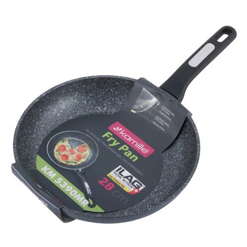 Сковорідка d28см алюміній а/п Black marble 5390MR KAMILLE Житомир
