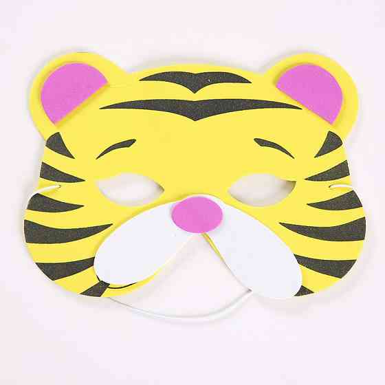 Дитяча маска Тигр one size різнобарвний Київ