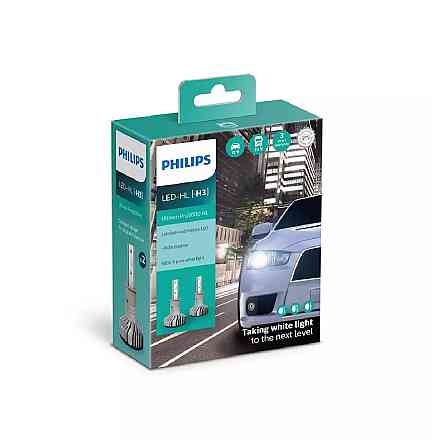 Комплект світлодіодних ламп PHILIPS H3 11336U50CWX2 LED Ultinon Pro5000 +160% 12/24V Харків