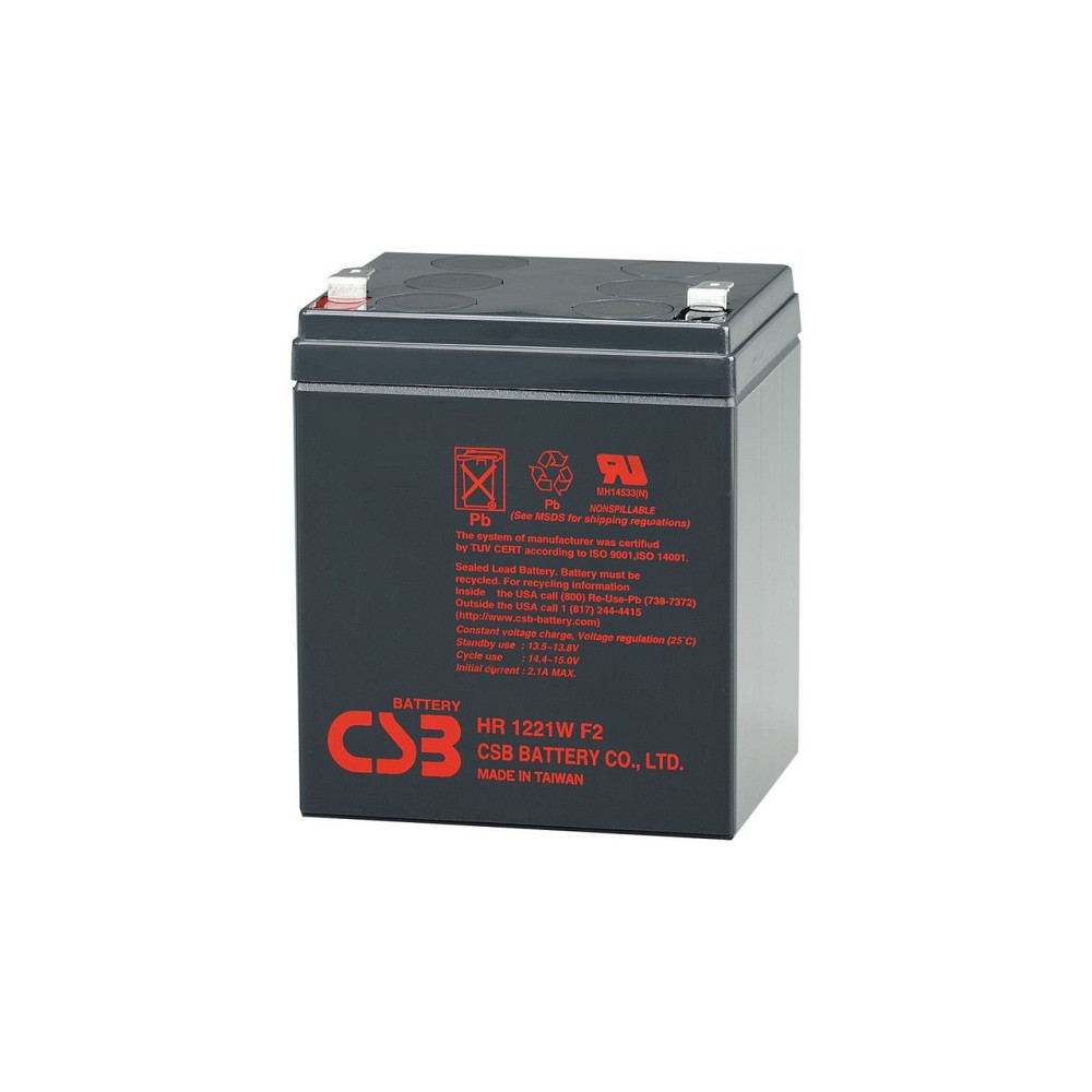 Батарея к ИБП 12В 5 Ач CSB (HR1221W F2) Киев - изображение 1