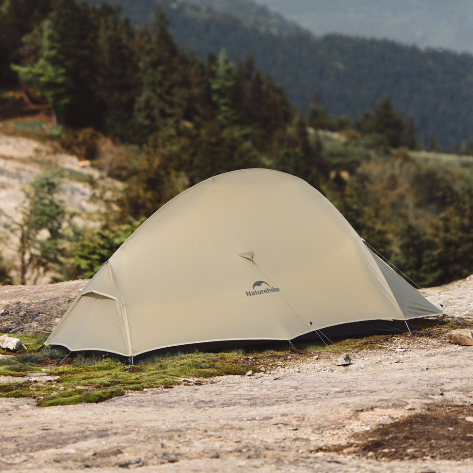Намет надлегкий одномісний Naturehike Cloud Up Base 1 Tent Pro CNK2350WS020, пісочний Київ - фото 3