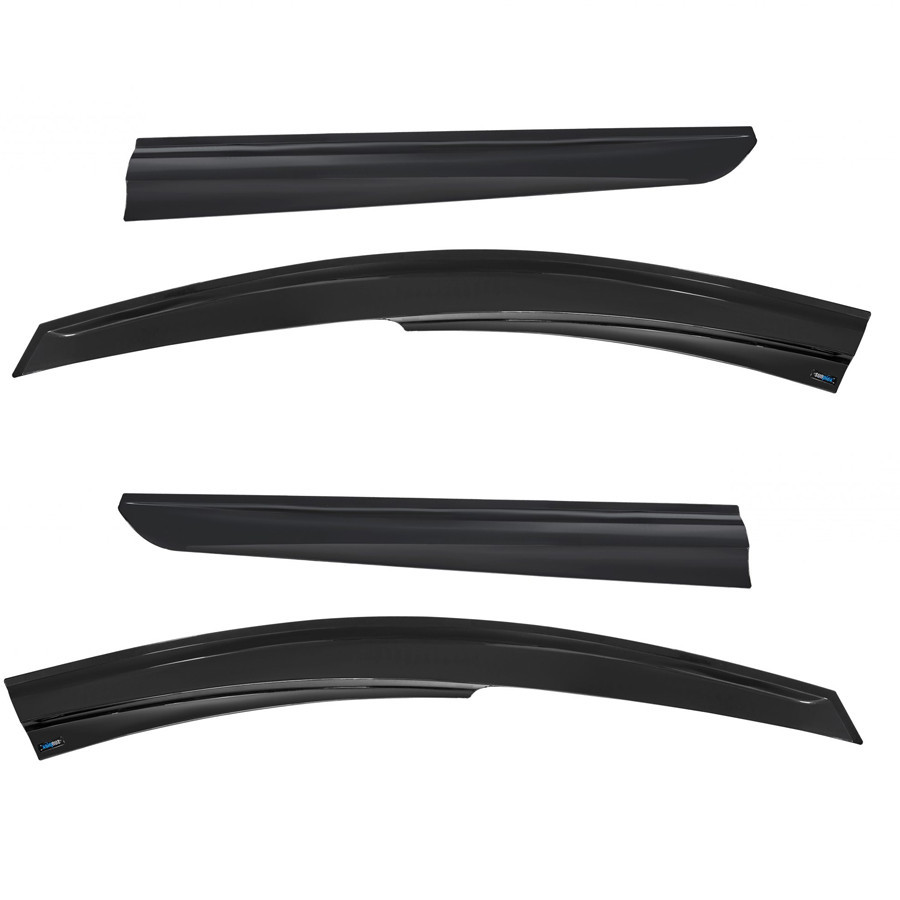 Дефлектори вікон (вітровики) Renault Duster 2010-2016, 4шт, SunPlex, на скотчі Київ - фото 1