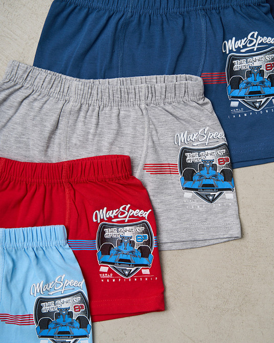 Боксеры подростковые на мальчика - Max Speed. Набор из 5 шт. Nicoletta 41423 Киев - изображение 3