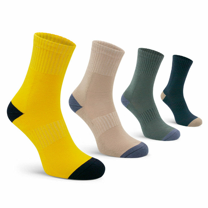 Шкарпетки зимові махрові "LEO PASTEL" високі Жовтий 38-40 Суми - фото 2