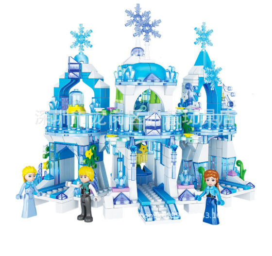 Дитячий конструктор Крижане Серце Принцеса Frozen замок Лего Ельза для дівчаток ( 22439 ) Харків