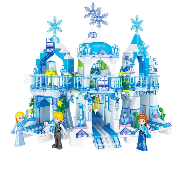 Дитячий конструктор Крижане Серце Принцеса Frozen замок Лего Ельза для дівчаток ( 22439 ) Харків - фото 5