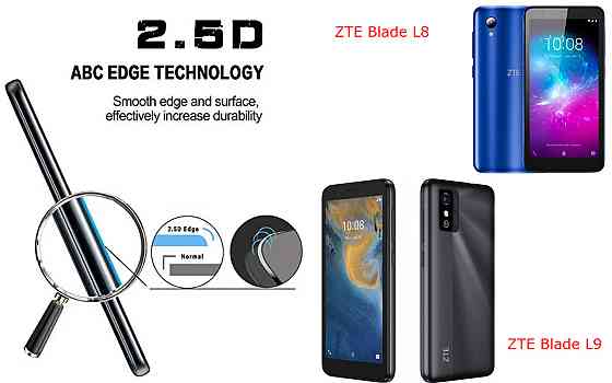 Защитное стекло ArmorGlass для ZTE Blade L8, ZTE Blade L9 – устойчивое к царапинам и ударам Киев
