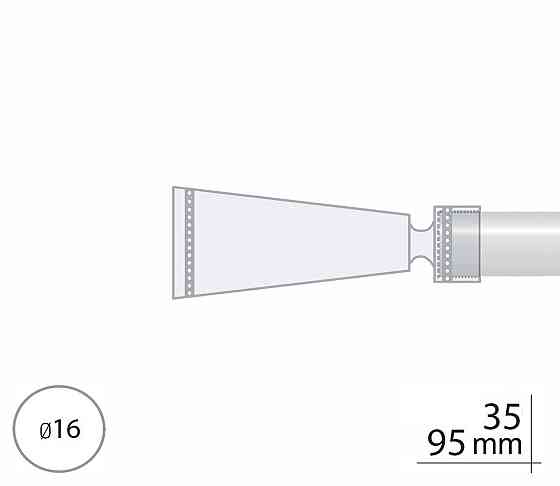 Закінчення для карнизу Orvit МЕРКУРІЯ 16 мм НЕРЖАВІЮЧА СТАЛЬ Львов