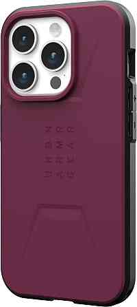 Чохол-накладка Urban Armor Gear Civilian Magsafe для Apple iPhone 15 Pro Max Bordeaux (114295119049) ( Бордовий ) Харків