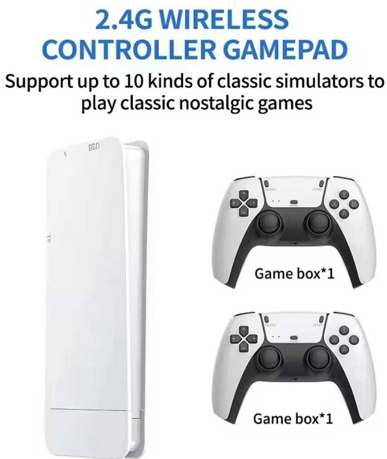 Ігрова приставка Game Stick M15 + 4 батарейки ААА у бонус - 20000 ігор. Київ - фото 2