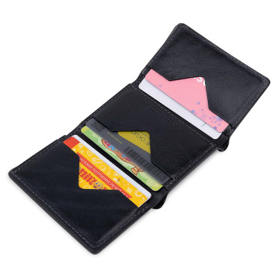 Портмоне Grande Pelle Шкіряне Синє (11511) Вінниця - фото 10