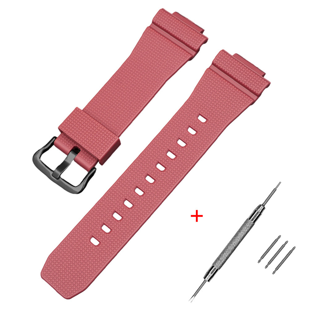 Ремінець для Casio G-Shock GM-2100 B Red BK SBR Київ - фото 1