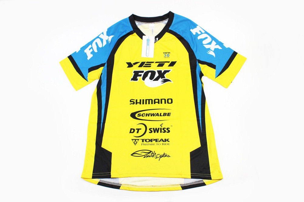 Футболка (Джерсі) чоловіча L-(Polyester 80% / Spandex 20%), короткі рукави, вільний крій, жовто-синьо-чорна, НЕ оригінал Киев - изображение 1