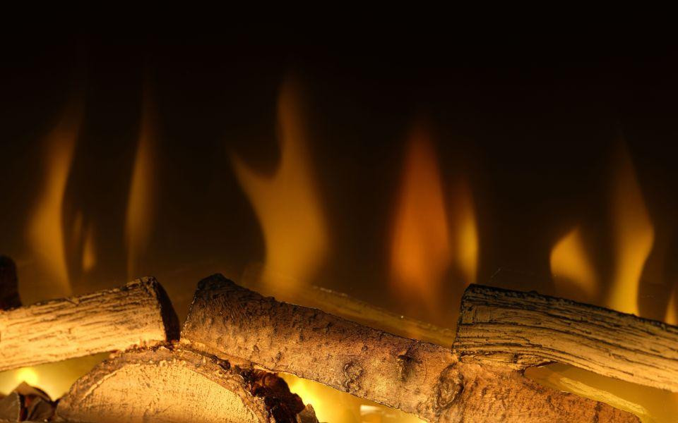 Електрокамін з обігрівом Dimplex Ignite Evolve 100 (EVO2500) з дровами, кристалами скла, кольорами полумʼя та підсвітки Київ - фото 7