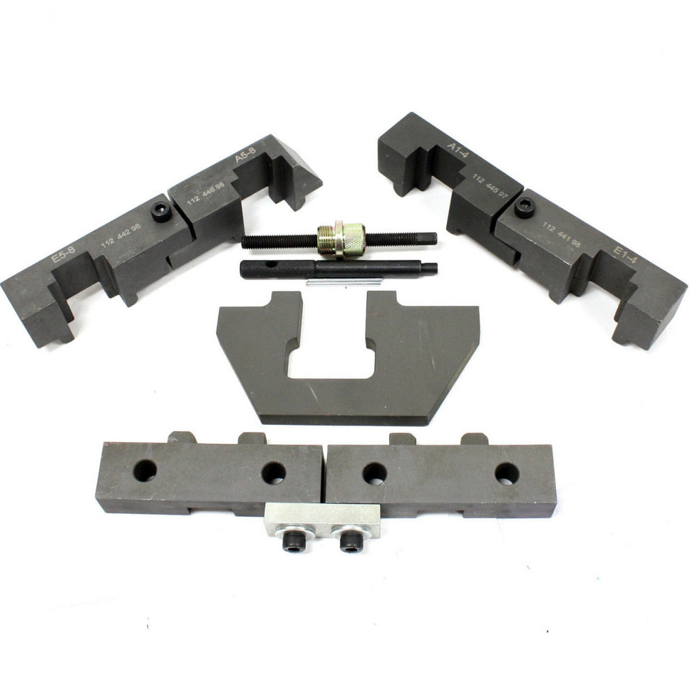 Набір фіксаторів для обслуговування двигунів BMW, 8 пр. (M40 / M42 / M50 / M60 / M62 / M70), в кейсі Одеса - фото 2