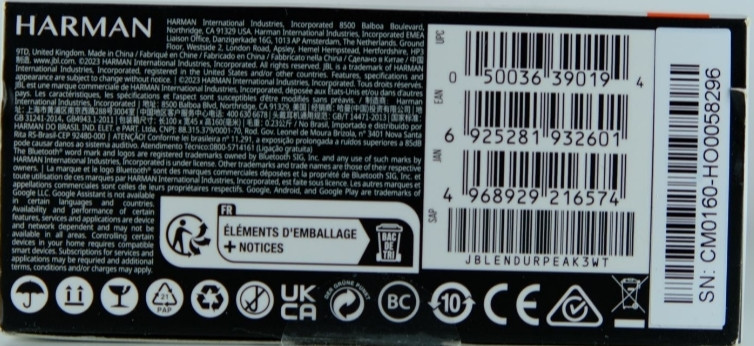 Наушники JBL Endurance Peak 3. Київ - фото 1