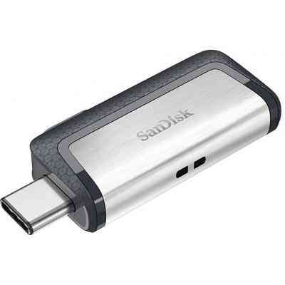 USB флеш накопичувач SanDisk 256GB Ultra Dual Drive USB 3.1 Type-C (SDDDC2-256G-G46) Вінниця