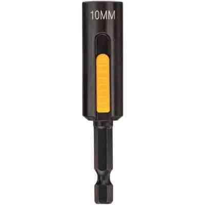 Головка магнітна DeWALT магнітна EXTREME 1/4&quot; х 10 мм, шестигранна з магнітом (DT7440) Вінниця