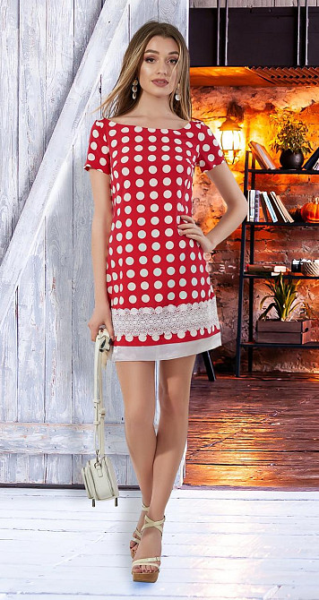 Легке плаття з мереживом (42) Київ - фото 4