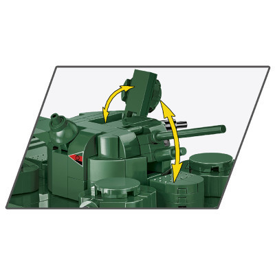 Конструктор Cobi Перша Світова Війна Танк Віккерс A1E1 Незалежний, 886 деталей (COBI-2990) Вінниця - фото 8