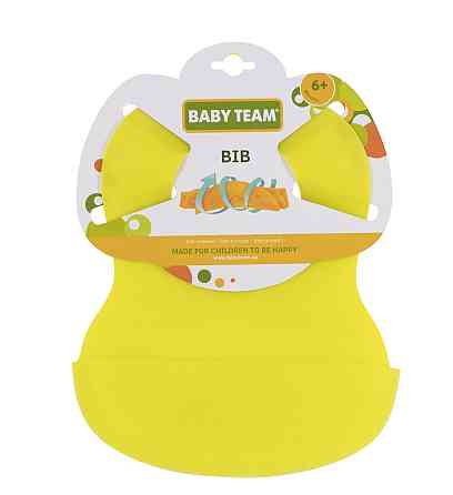 Нагрудник 6+ Baby team Зелений Кривий Ріг