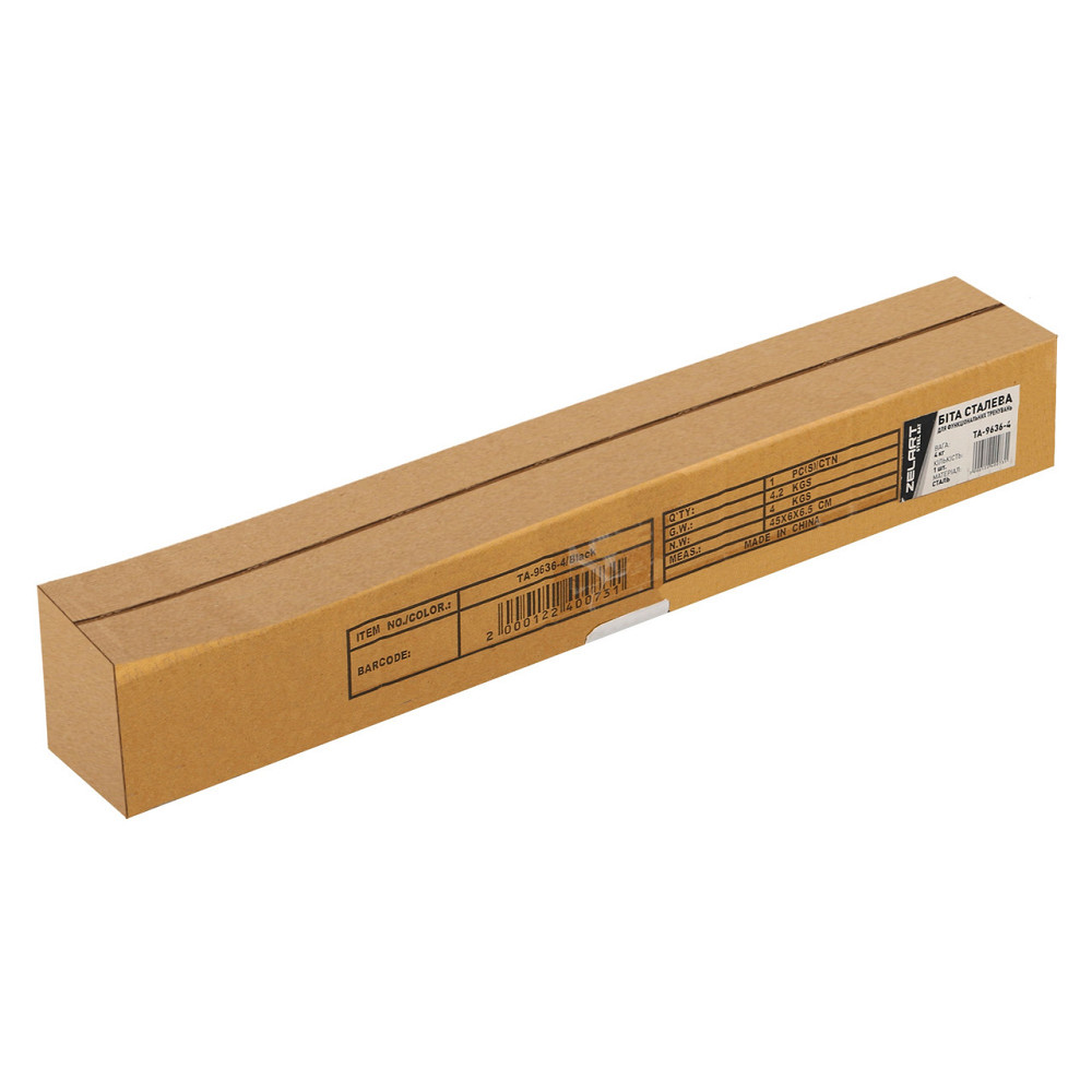 Біта сталева 4 кг для функціональних тренувань і кросфіту Zelart-9636-4 Київ - фото 6