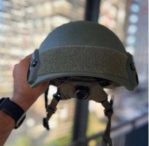 Тактический шлем FAST High Cut (IIIA NIJ) с кавером (Оливковый) M Винница - изображение 3