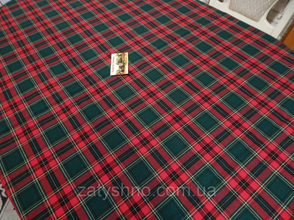 Новорічна вишита скатертина (машинна вишивка) Киев - изображение 1