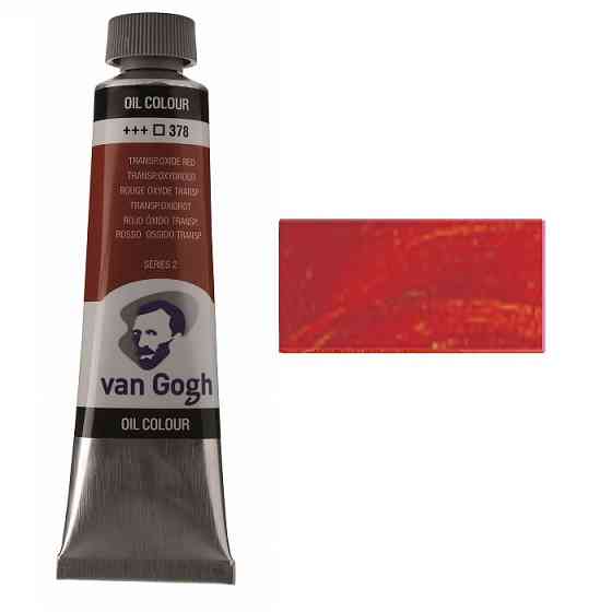 Фарба олійна VAN GOGH (378) Прозорий окис червоний 40 мл Royal Talens Київ