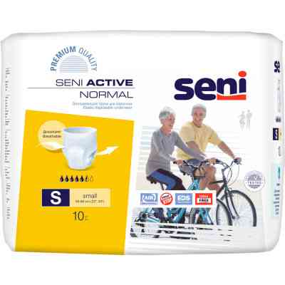 Підгузки для дорослих Seni Active Normal Small 10 шт (5900516693039) Вінниця