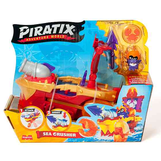 Ігровий набір Piratix S - Піратський корабель Морський громовик Днепр