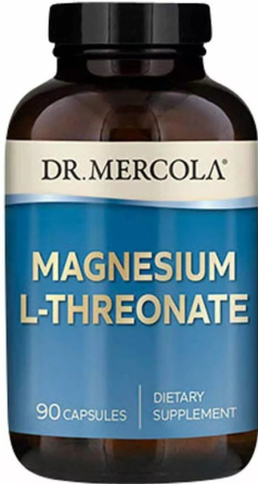 Магний L-треонат Dr. Mercola Magnesium L-Threonate 90 капсул Киев
