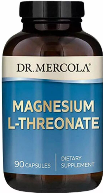Магний L-треонат Dr. Mercola Magnesium L-Threonate 90 капсул Киев - изображение 1