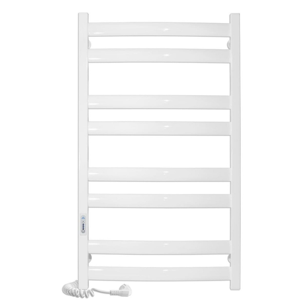 Электрический полотенцесушитель Laris Зебра Атлант ЧК8 500Х900 Э белый, левое подключение Киев - изображение 2