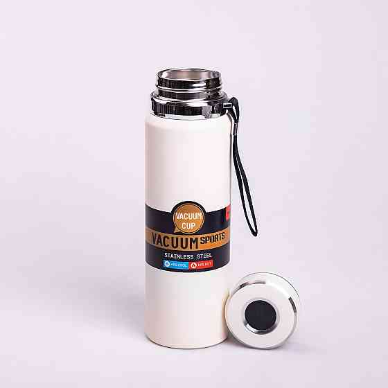 Термос с датчиком температуры 1 л белый Киев