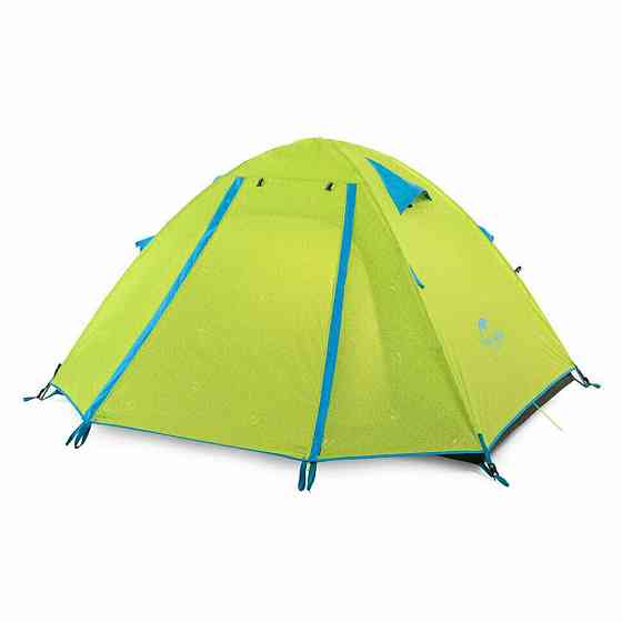 Намет чотиримісний Naturehike P-Series NH18Z044-P, 210T/65D, зелений Киев