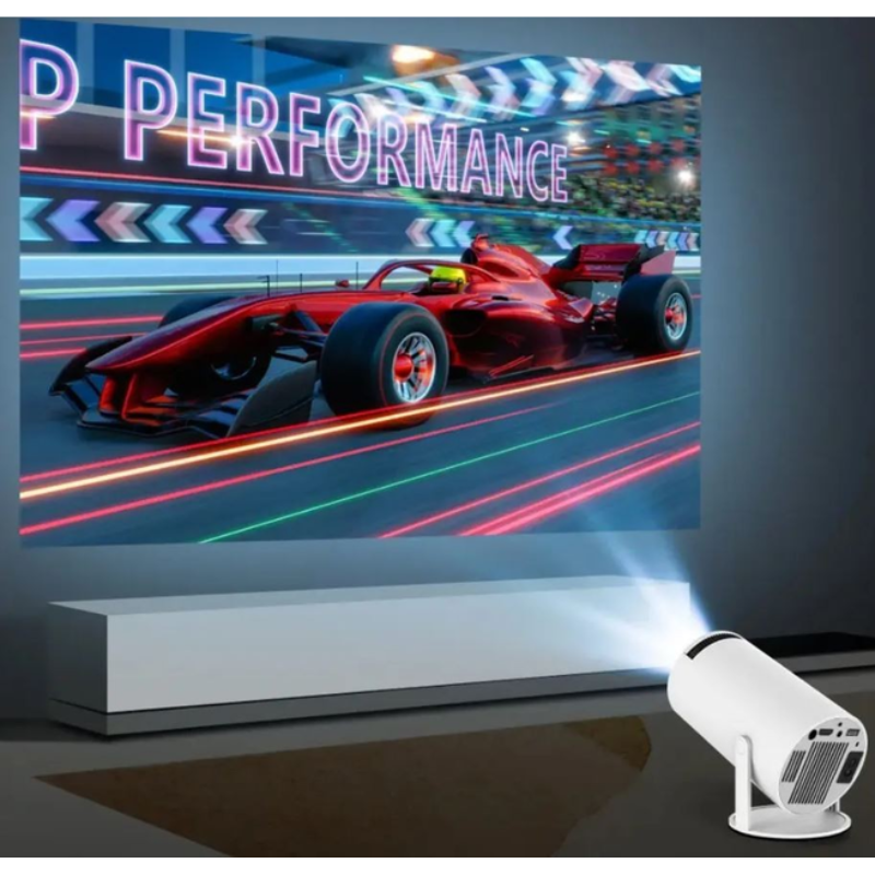 Проектор HY300 Pro | Wi-Fi, Android, Full HD, Smart LED 4K підтримка  Компактний проектор для дому, кіно, ігор Киев - изображение 6