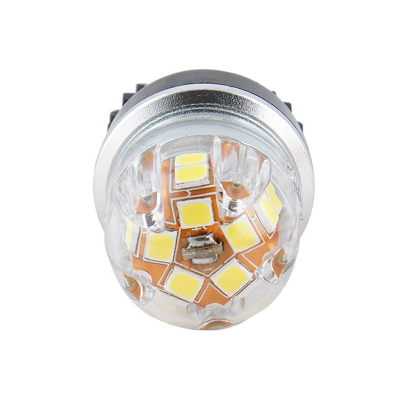 Автолампа Brevia S-Power LED P27/7W (3157) 330Lm 15x2835SMD 12/24V CANbus 2шт Львов - изображение 4