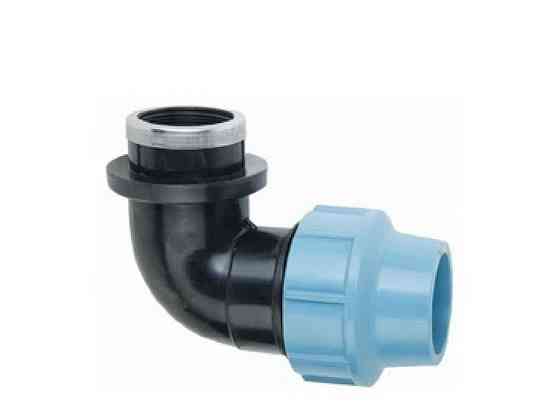 Кут внутрішня різьба КВР 40x3/4 ТМ Santehplast Київ