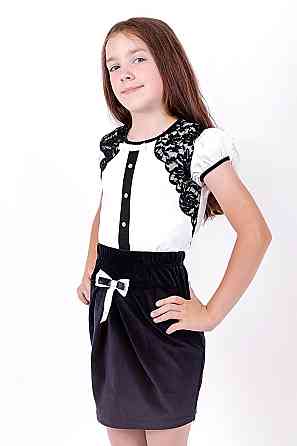 Юбка детская вельветовая, темно-синяя,топ Крохатушка одяг Киев