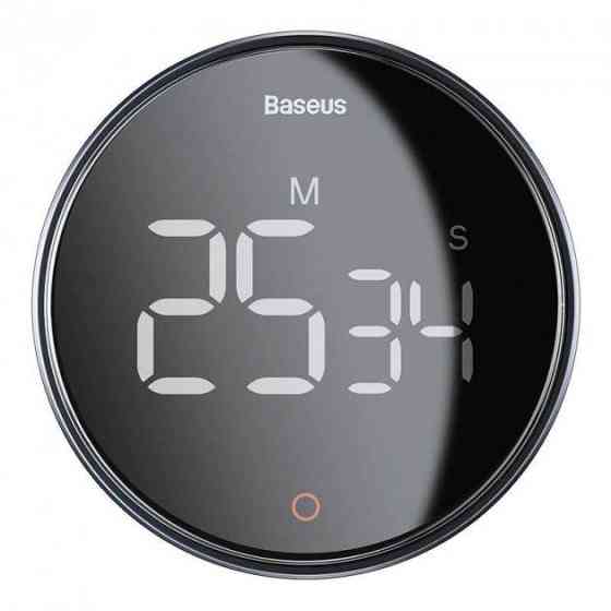Кухонный таймер Baseus Heyo Pro LED цифровой магнитное крепление на холодильник подставка FMDS000013 Одесса