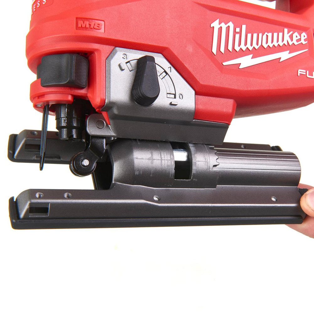 Лобзик акумуляторний MILWAUKEE, M18 FJS-502X (зарядний пристрій M12-18 FC, 2 акумулятори М18 В5 5Аг, аксесуари, HDкейс) Одеса - фото 5