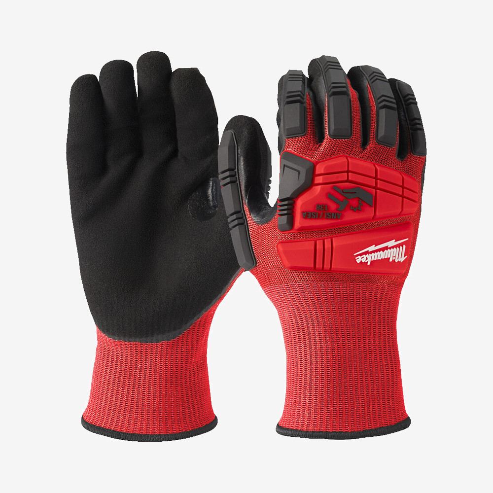 Перчатки MILWAUKEE с защитой от удара и сопротивлением порезам 3/C уровня, 7/S Одесса - изображение 1