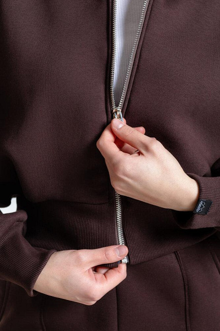 Костюм Pobedov повсякденний жіночий шоколадний, Костюм Pobedov Elegant жіночий шоколадний Київ - фото 3