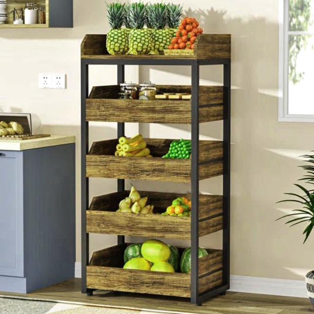 Стелаж кухонний "Вейсис" венге-мускат Миколаїв - фото 1