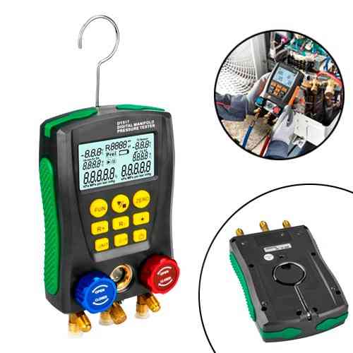 Цифровий манометричний колектор DUOYI DY517A для холодильних систем Київ