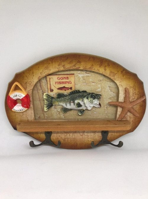 Ключниця для рибалки з гачками 23х16см Вінниця - фото 1