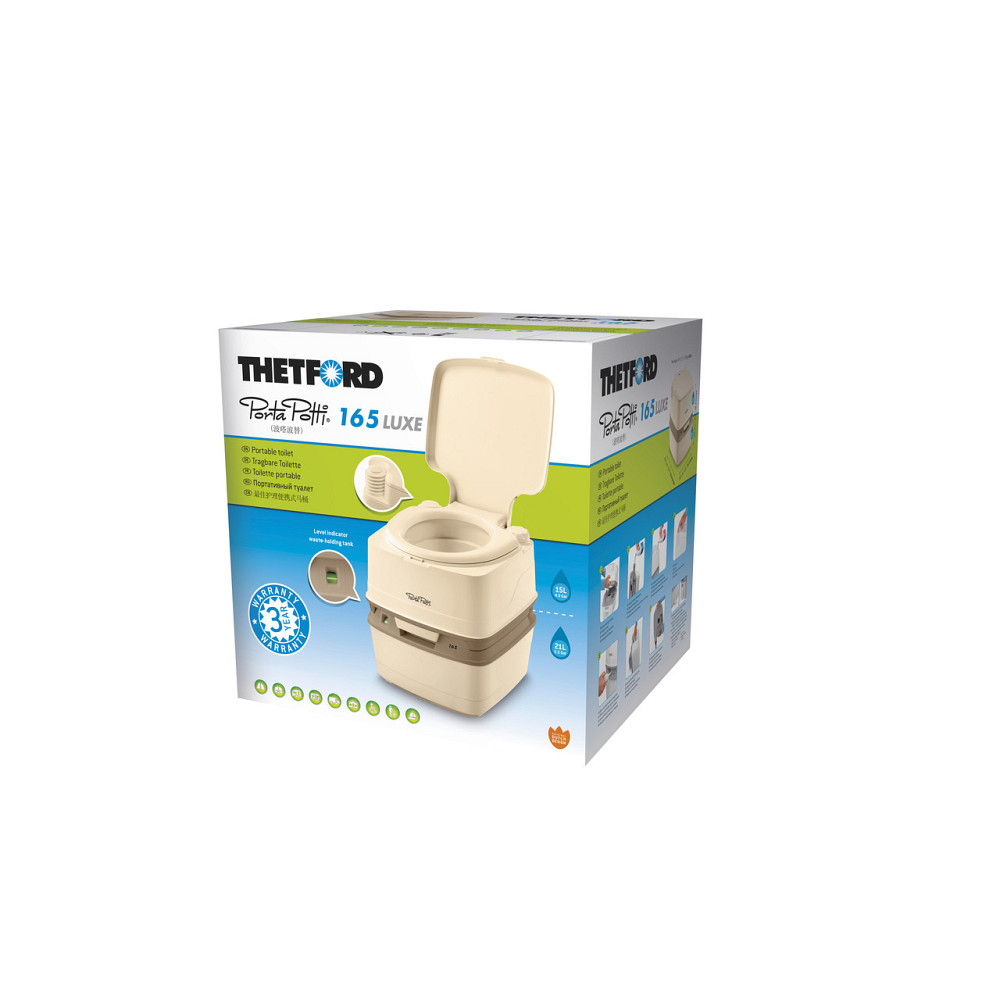 Биотуалет Thetford Porta Potti 165 Luxe бежевый Киев - изображение 6